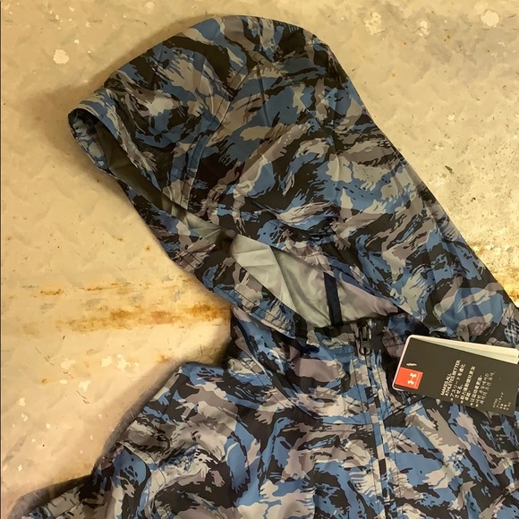 Under Armour Men’s Windbreaker size XL blue - Picture 4 of 7